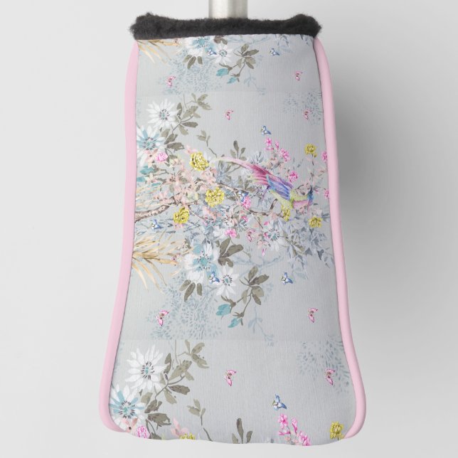 Chine soirée,toile,nature scene,antique,pattern,pe golf head cover (Rotate 90)