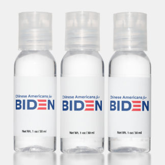 Chinese Americans for Biden 12pc. Hand Sanitizers