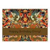 Chinese Asian Dragon Colorful Art (Front Horizontal)