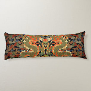 Chinese Asian Dragon Colorful Art Body Pillow