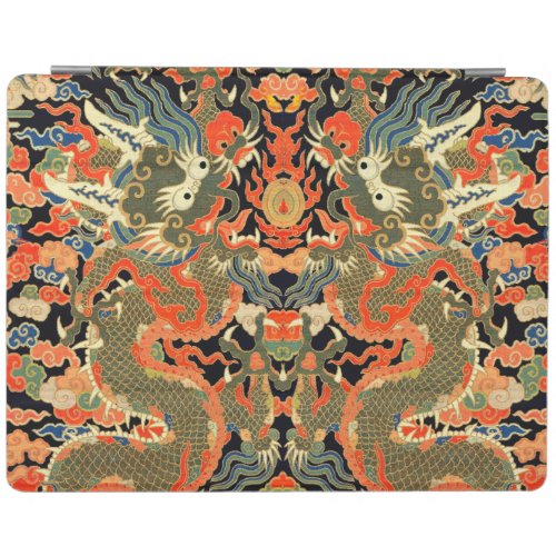 Chinese Asian Dragon Colorful Art iPad Smart Cover
