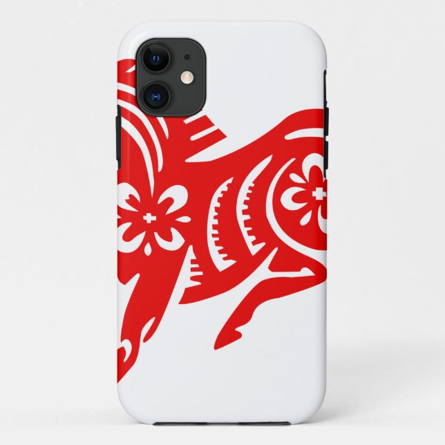 Chinese Asian Oriental Horse Case-Mate iPhone Case (Back)