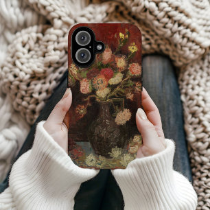 Chinese Asters and Gladioli Vincent van Gogh iPhone 16 Case