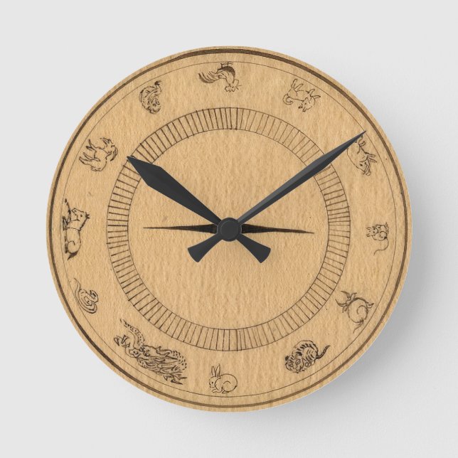Chinese Astrology Clock (Front)