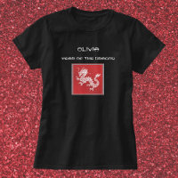 Chinese Astrology Red & White Year of the Dragon 