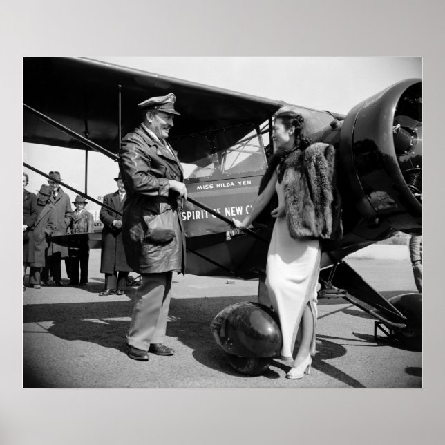 Chinese Aviatrix, 1939 Poster (Front)