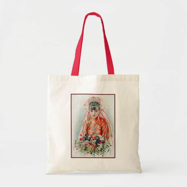 Chinese Bride Tote Bag (Front)