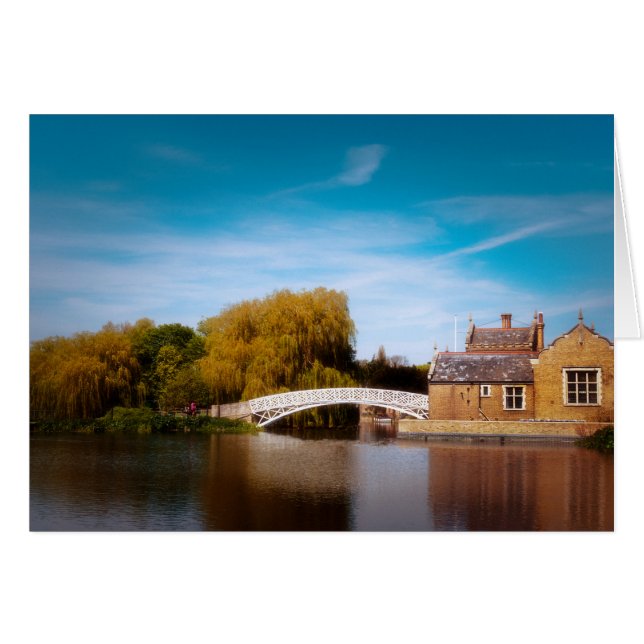 Chinese Bridge at Godmanchester Cards (Front Horizontal)