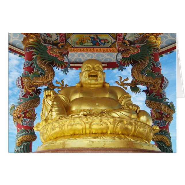 Chinese Buddha Card (Front Horizontal)