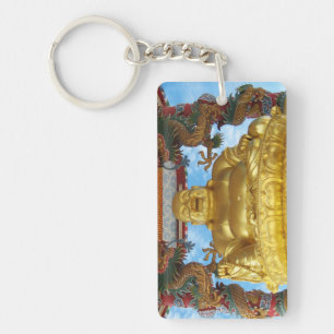 Chinese Buddha Keychain