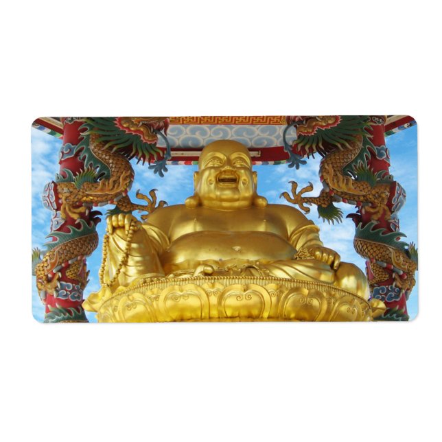 Chinese Buddha Label (Front)