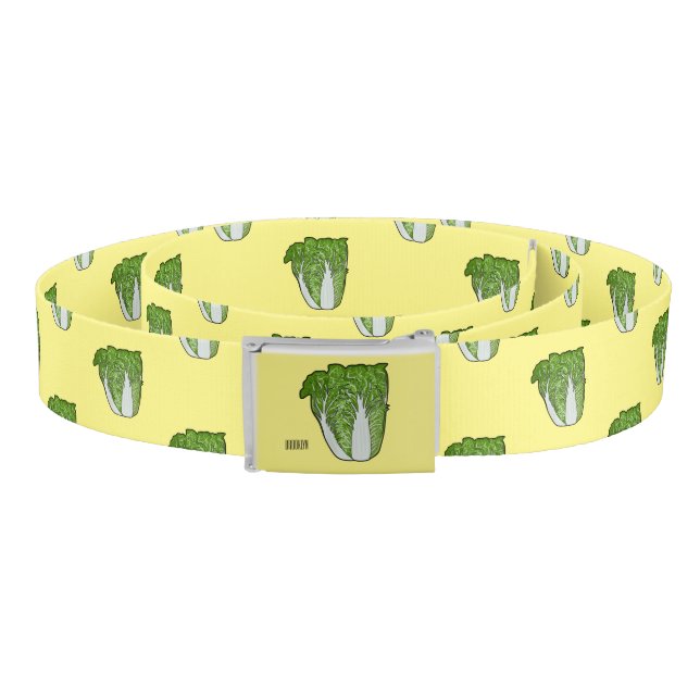 Chinese cabbage cartoon illustration  belt (Coil)