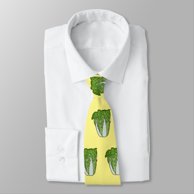 Chinese cabbage cartoon illustration  neck tie (Tied)