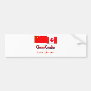 Chinese-canadian Bumper Sticker