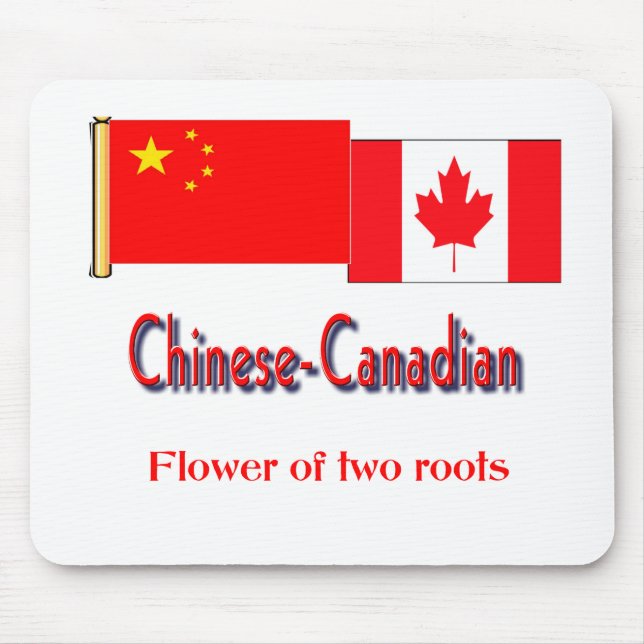 Chinese-canadian Mouse Pad (Front)