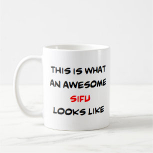 chinese cantonese teacher sifu, awesome coffee mug