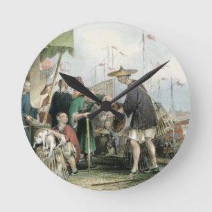 Chinese Cat Merchants, from 'China in a Series of Round Clock