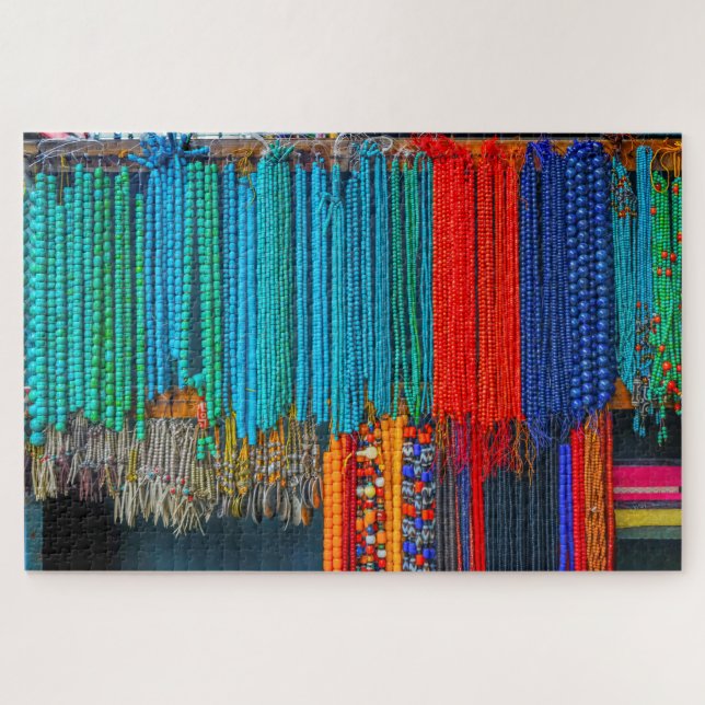 Chinese Ceramic Beads | Beijing Jigsaw Puzzle (Horizontal)