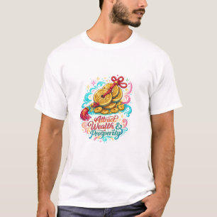 Chinese Coins Lucky Charm T-Shirt Feng Shui Art