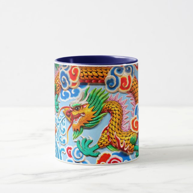Chinese Colorful Wall Art Mug (Center)