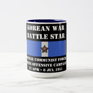 Chinese Communist Forces Spring Offensive Campaign Two-Tone Coffee Mug