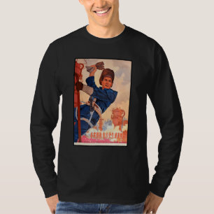 Chinese Communist Utility Worker  Mandarin Cute Ch T-Shirt