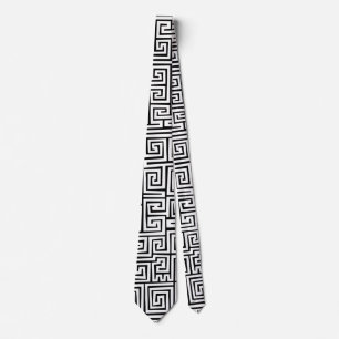 Chinese Confucianism I Maze by Blaise Gauba Neck Tie