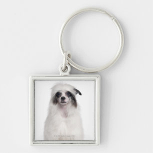 Chinese Crested Dog (7 months old) Keychain