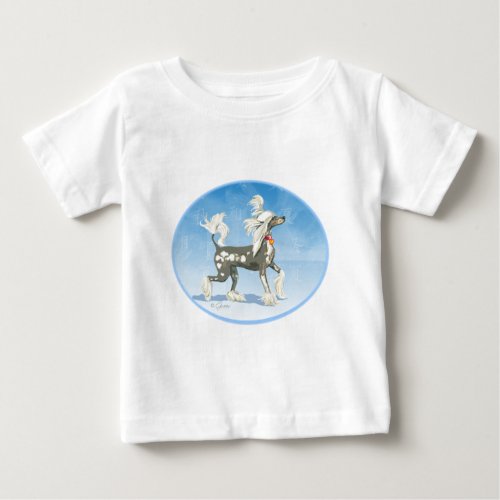 Chinese Crested Dog Baby T_Shirt