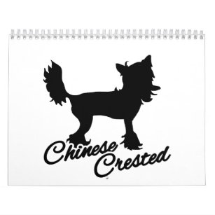 Chinese Crested Calendars | Zazzle