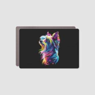 Chinese Crested Dog  Car Magnet