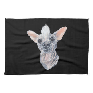 Chinese Crested Dog   Kitchen Towel