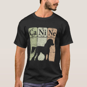 Chinese Crested Dog Periodic Table Elements Dog Lo T-Shirt