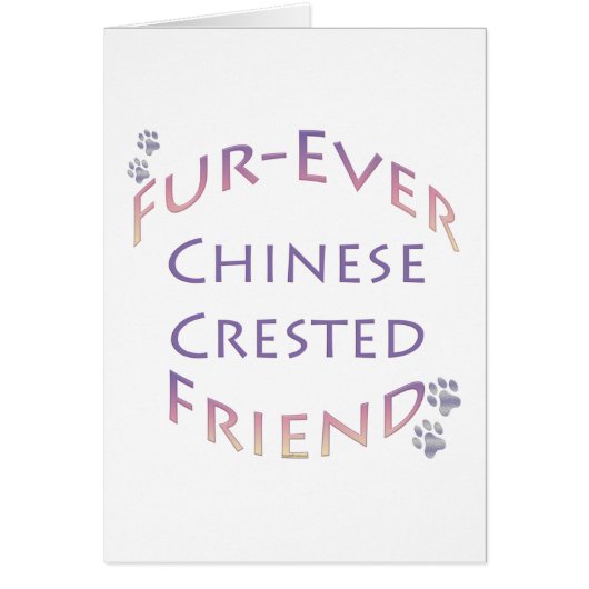 Chinese Crested Furever (Front)