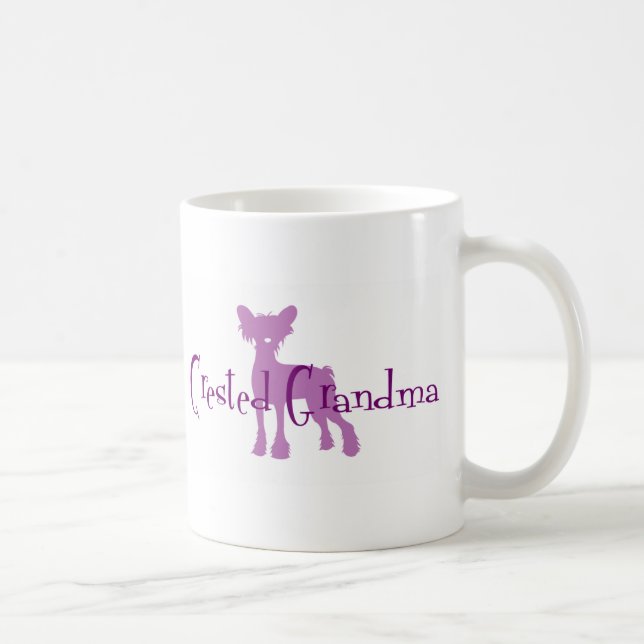 Chinese Crested Grandma Coffee Mug (Right)