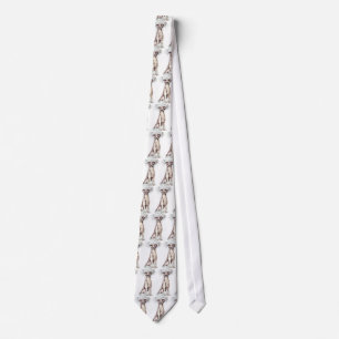 Chinese Crested Hairless Neck Tie