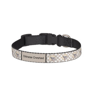 Chinese Crested Hairless Painting Original Dog Art Pet Collar