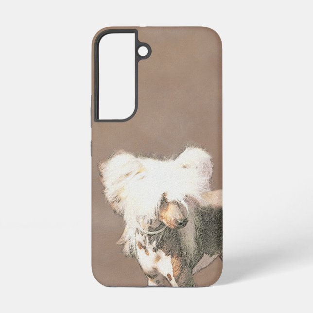Chinese Crested Hairless Painting Original Dog Art Samsung Galaxy Case (Back)