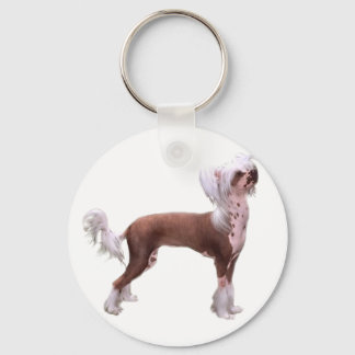 Chinese Crested Keychain