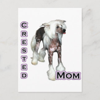Chinese Crested Mom 4 Postcard