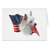 Chinese Crested (powder) Flag (Front Horizontal)