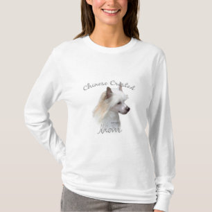Chinese Crested (powder) Mom 2 T-Shirt