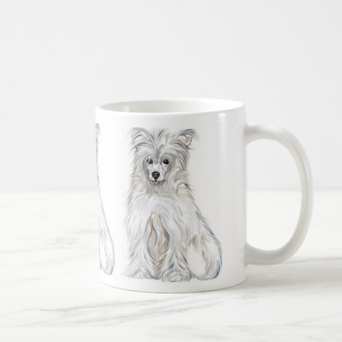 Chinese Crested Powder Puff Coffee Mug