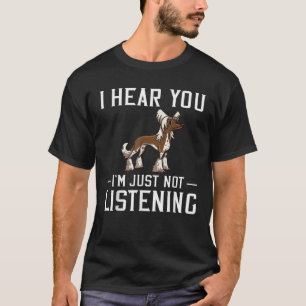 Chinese Crested Powderpuff Dog Gift Puppies Owner T-Shirt