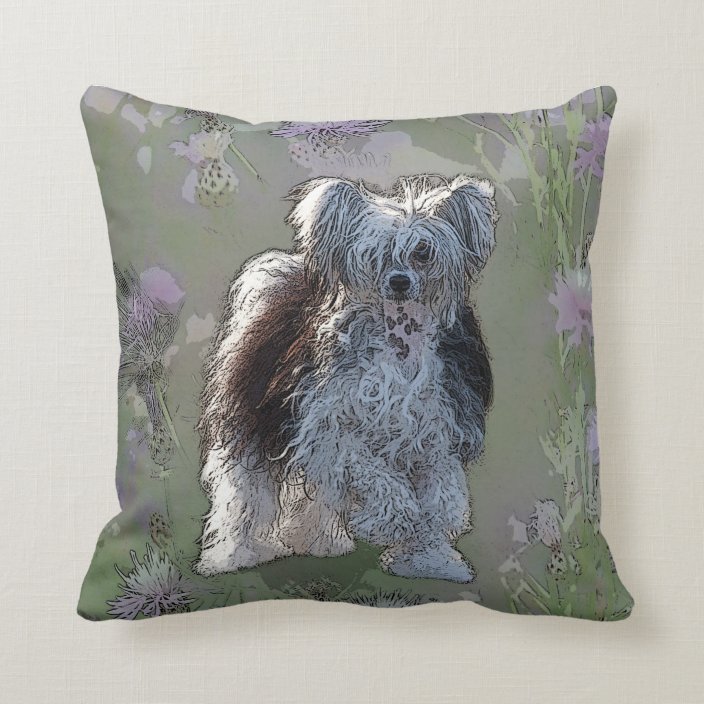 powder puff pillow