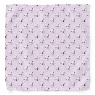 Chinese Crested Powderpuff Painting - Dog Art Bandana