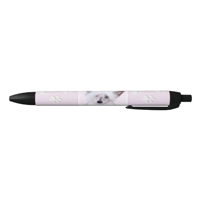 Chinese Crested Powderpuff Painting - Dog Art Pen (Bottom)