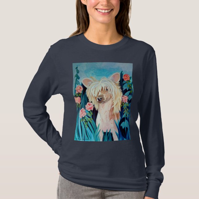 Chinese Crested Tee Shirt (Front)