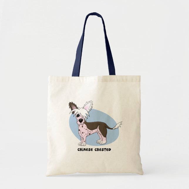 Chinese Crested Tote Bag (Front)