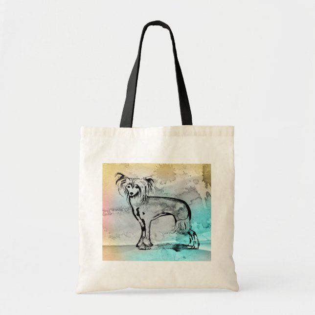 Chinese Crested Tote Bag (Front)